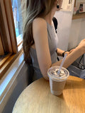Lady sleeveless tee