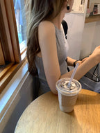 Lady sleeveless tee