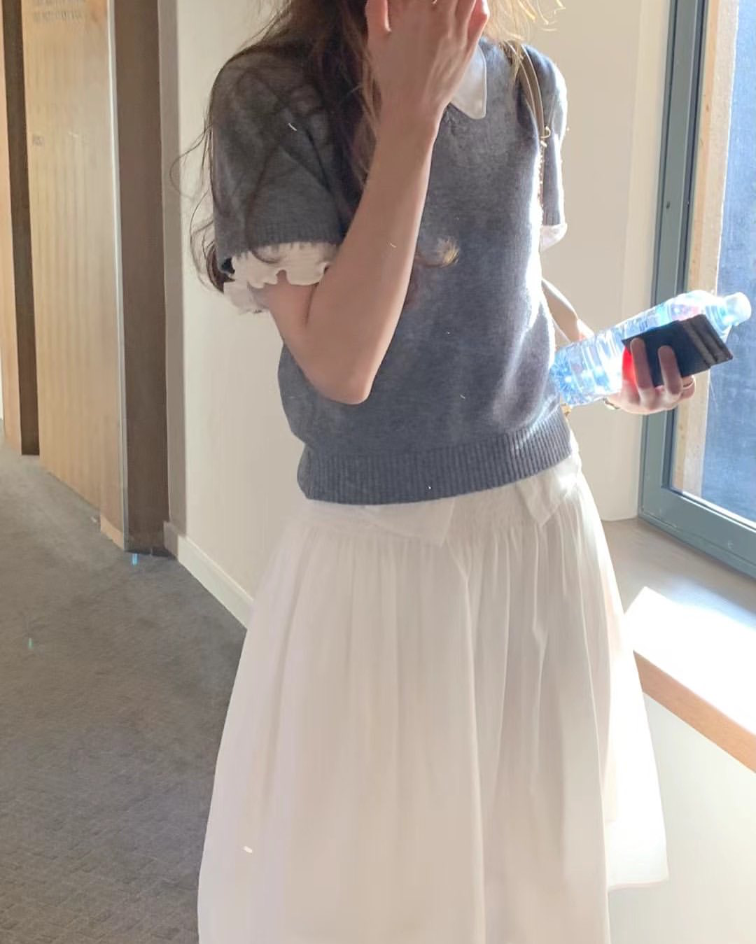 [sale] midi flare skirt