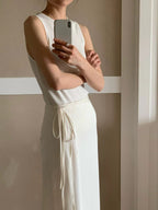 Low knit sleeveless