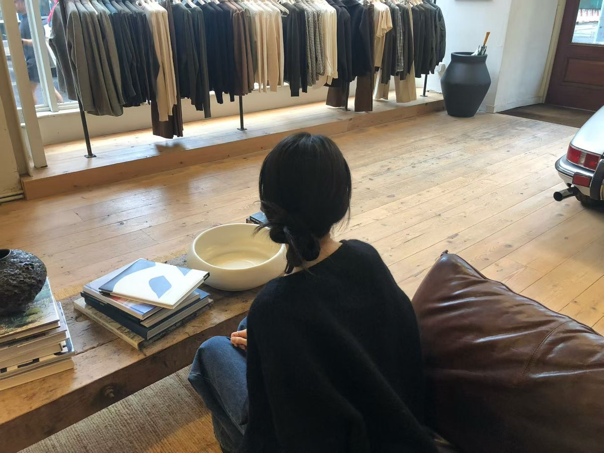 Handmade jane suri alpaca jacket