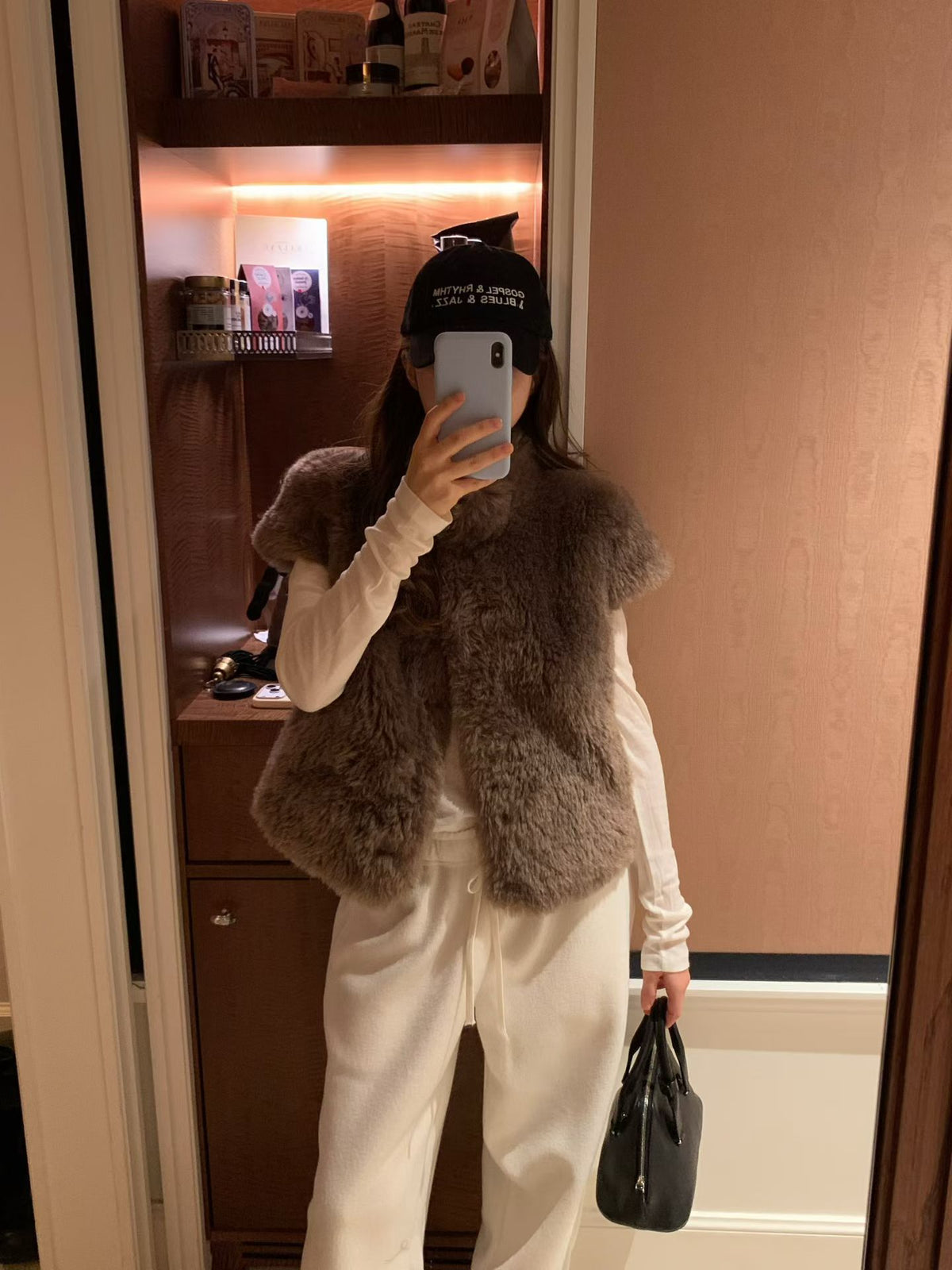 Rouve half fur jacket