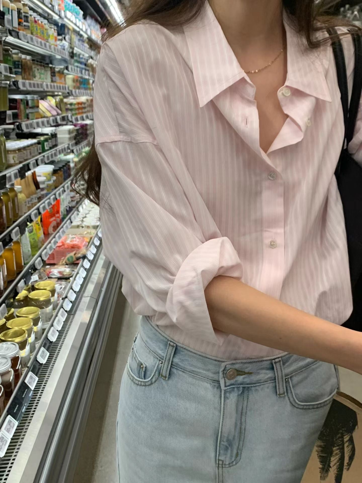Boxy drop shirt