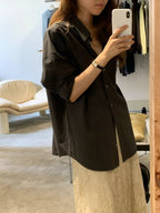 Sepia pleats skirt