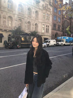 Handmade jane suri alpaca jacket
