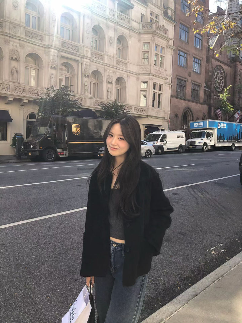 Handmade jane suri alpaca jacket