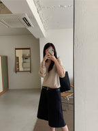 Row mohair hacch knit