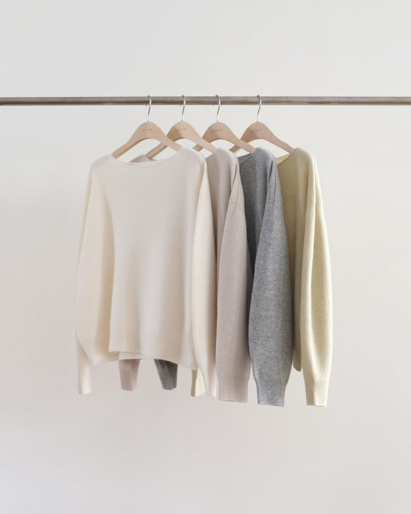 Rosy wholegarment knit