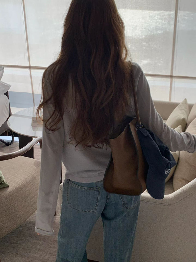 Day silk cardigan