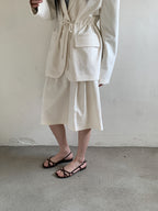 Nuance velvet line sandal