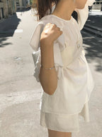 Mare ribbon blouse