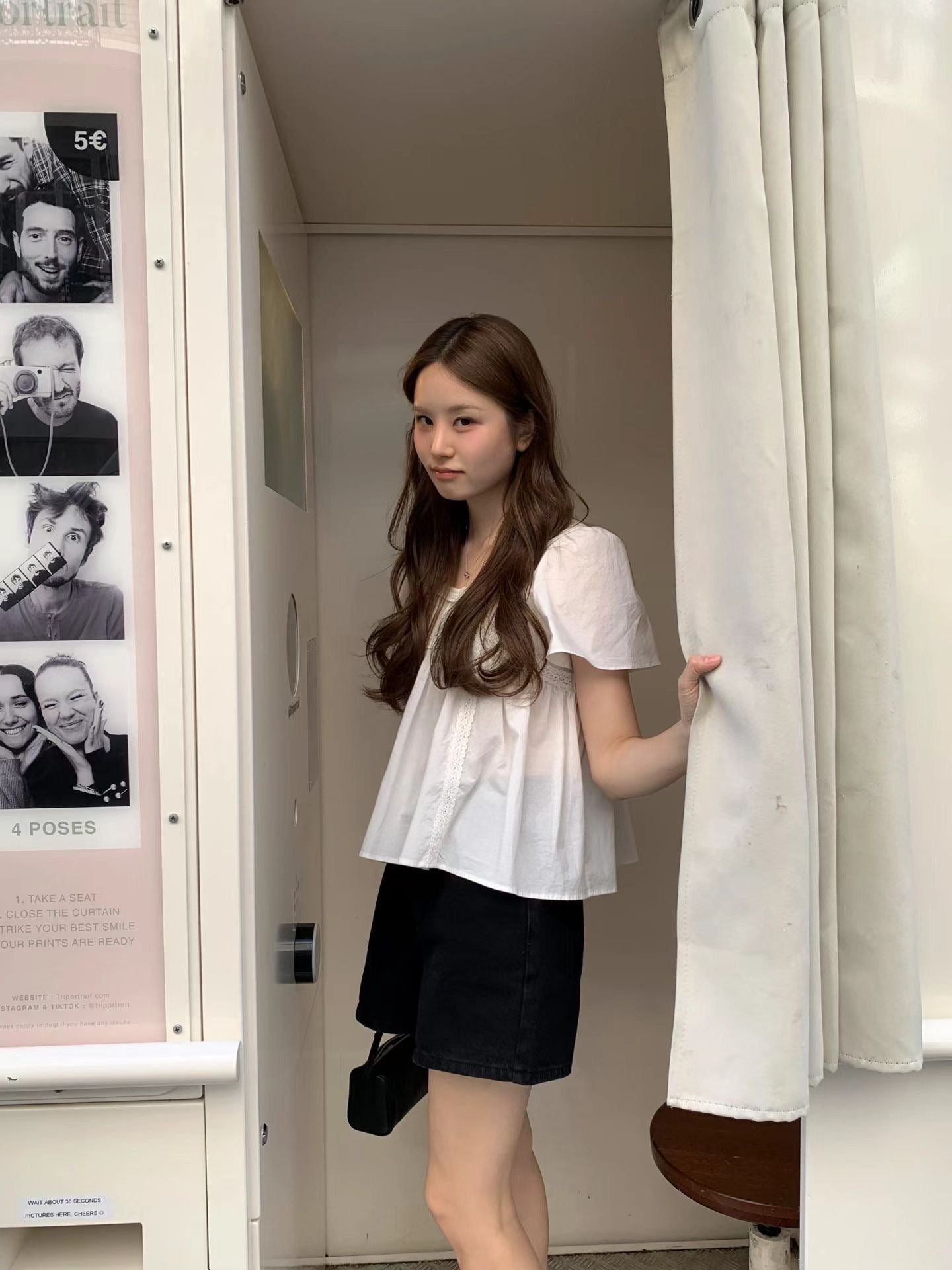 Washing lace blouse