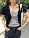 Mild half cardigan