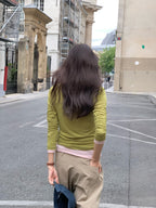 Wool tencel tee