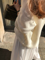 [In stock] Noa wide knit / ivory