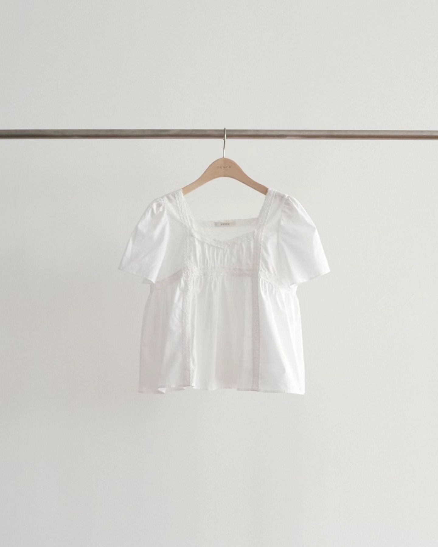 Washing lace blouse