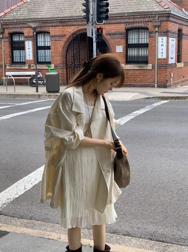 [In stock] Second pleats skirt