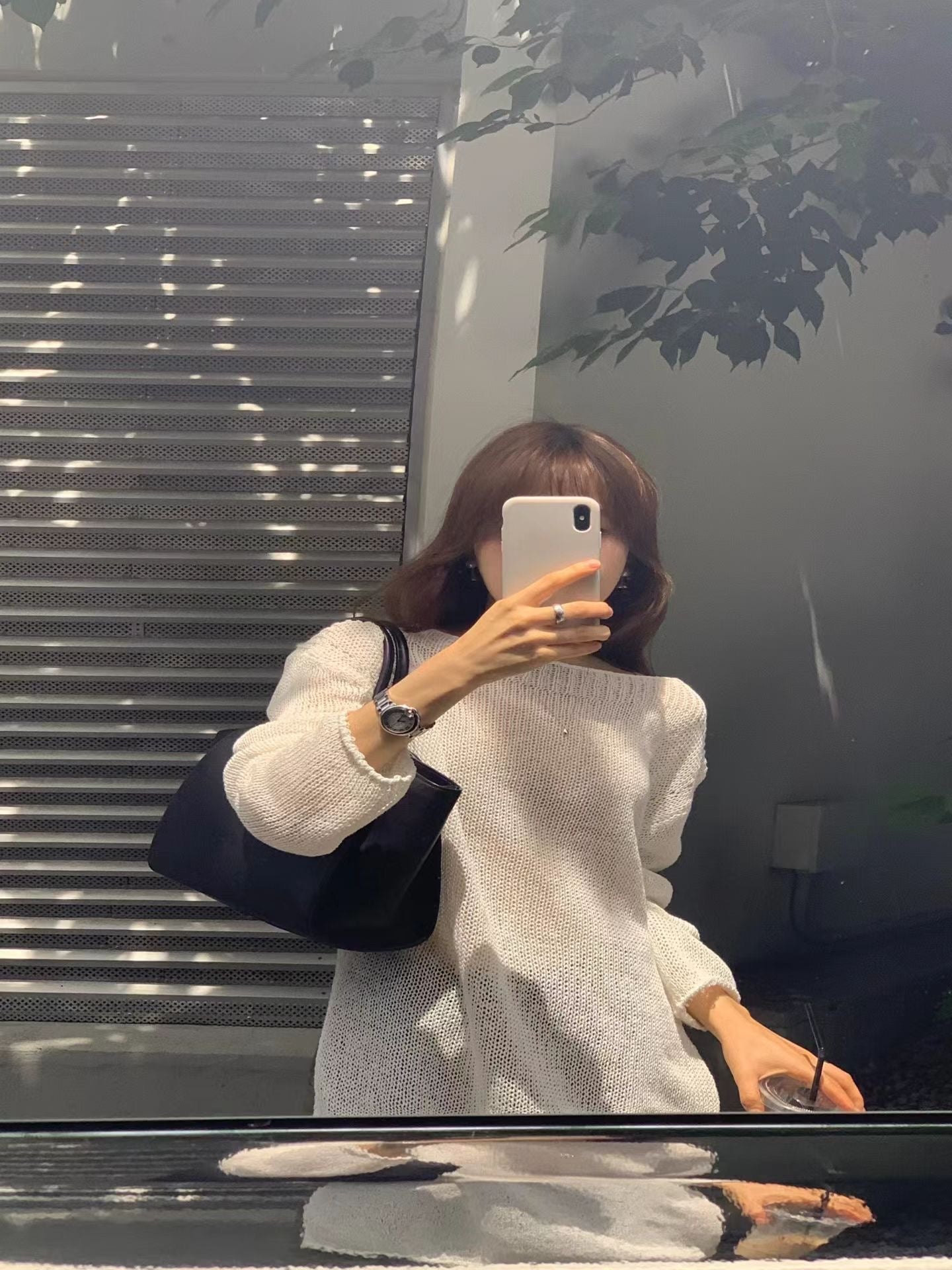 Loose boatneck knit