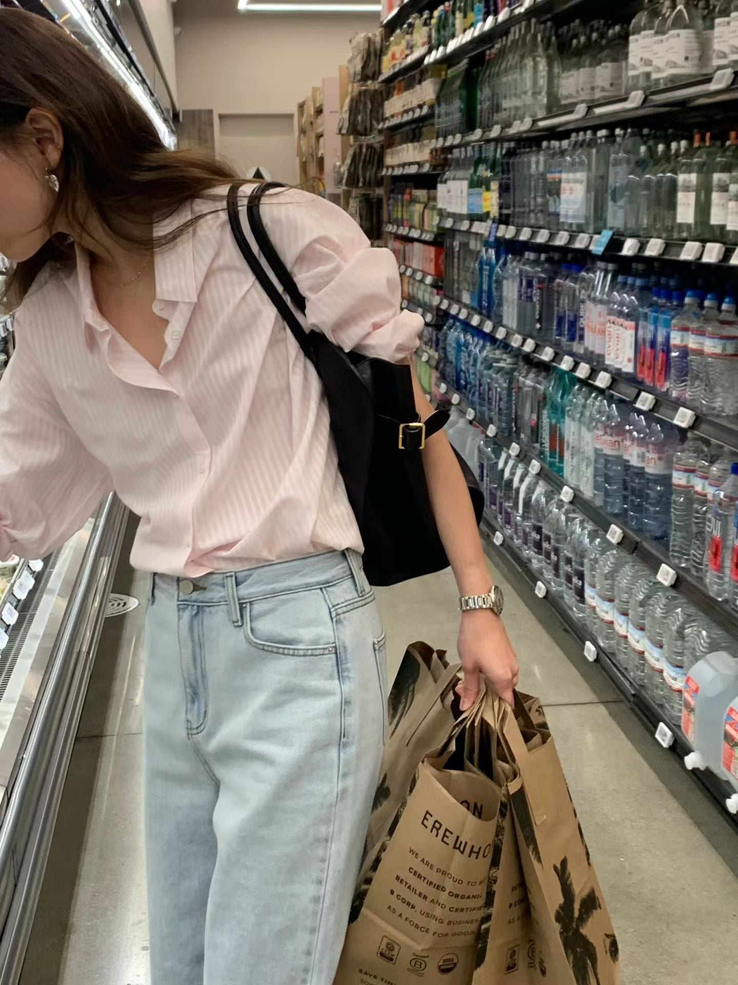 Boxy drop shirt