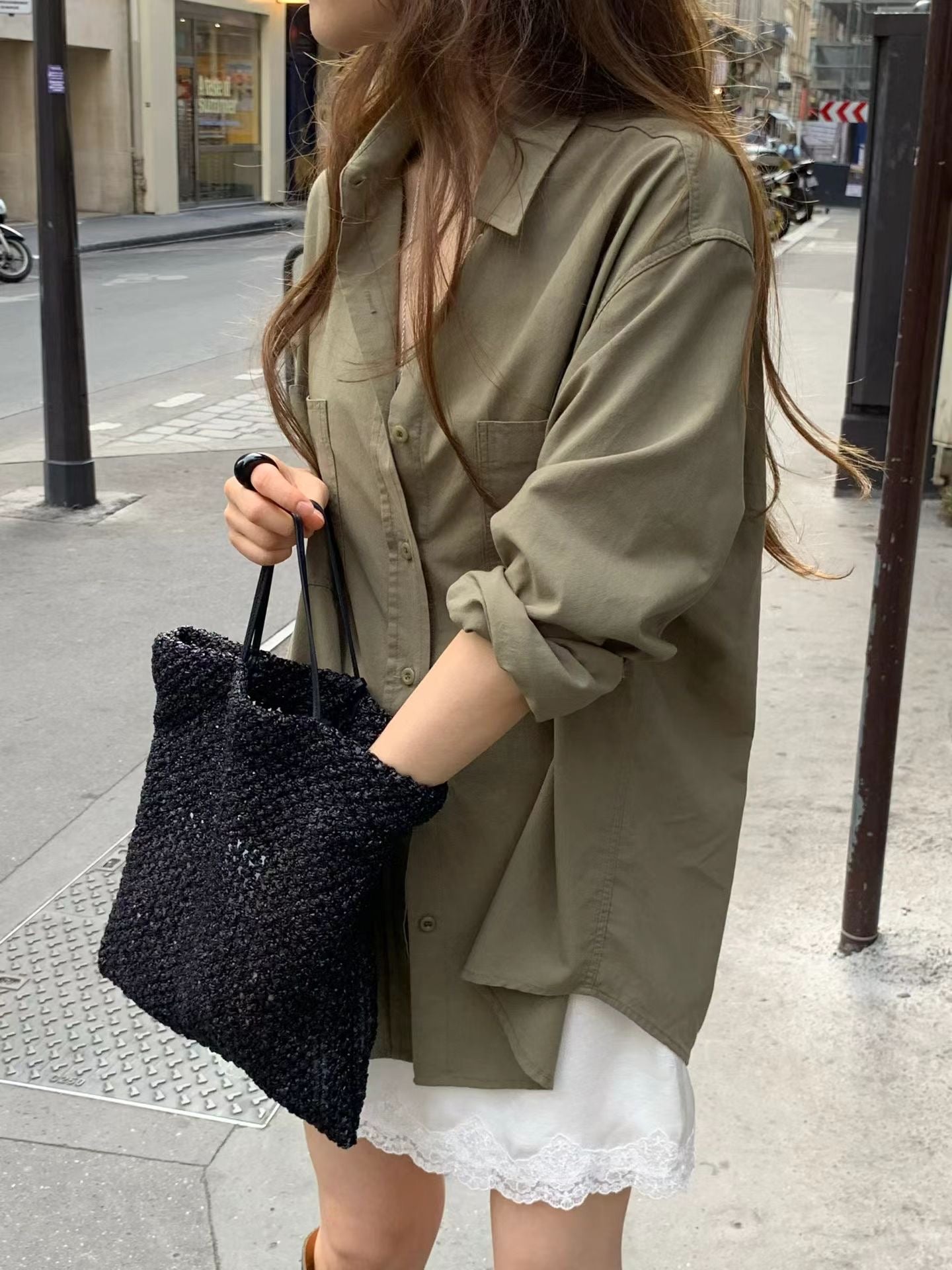 Phoebe pocket shirt