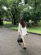 Grace jacquard skirt