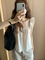 Annie frill blouse