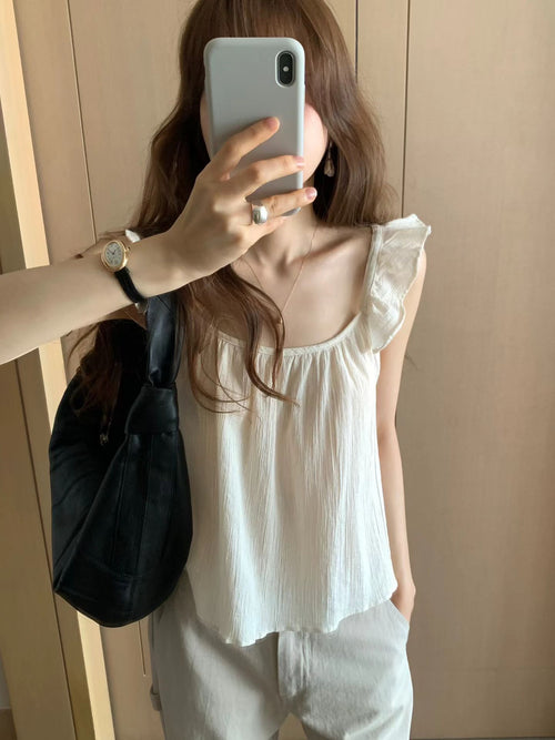 Annie frill blouse