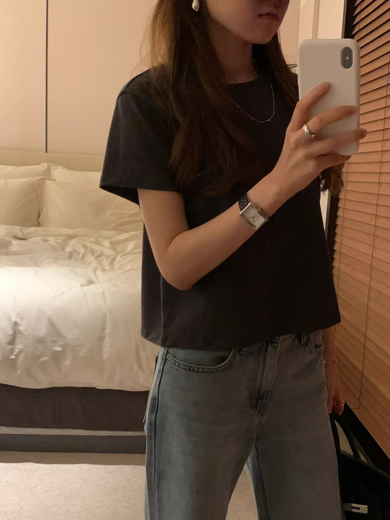 Dover crop tee