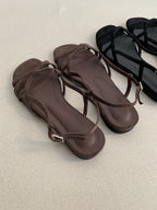 Nuance velvet line sandal