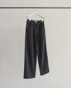 Summer washing black denim
