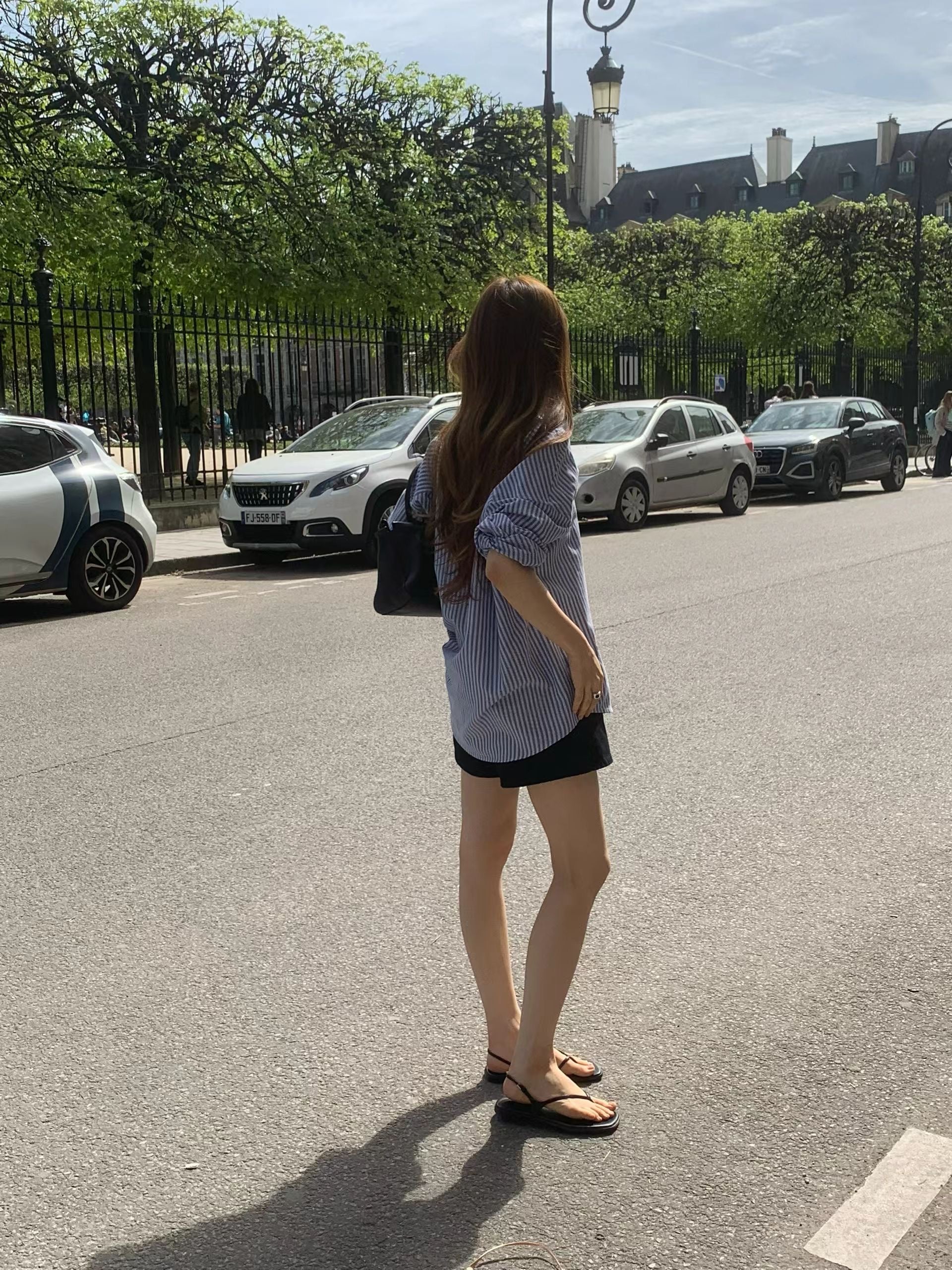 Boxy drop shirt