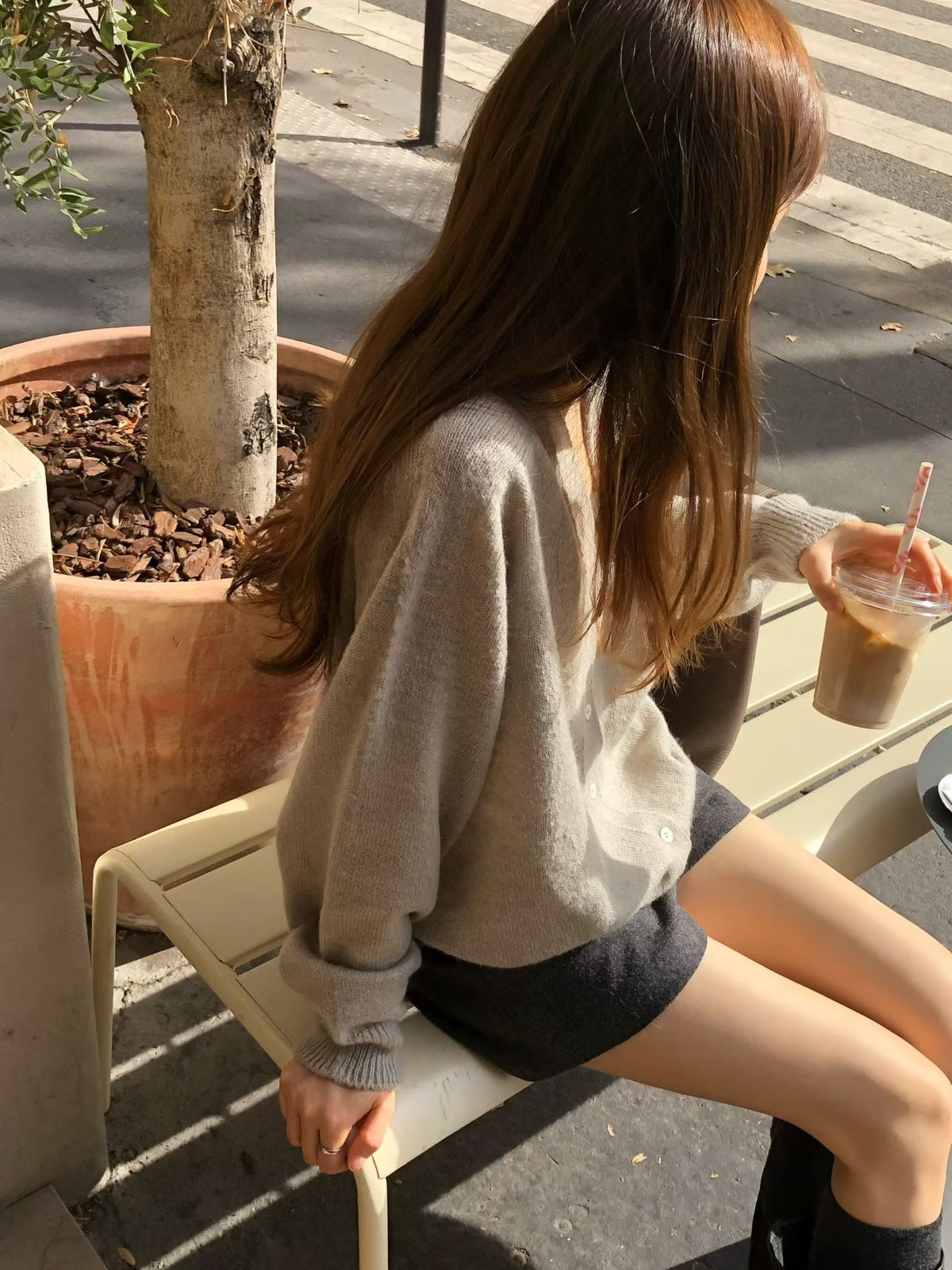 Eden wool shorts