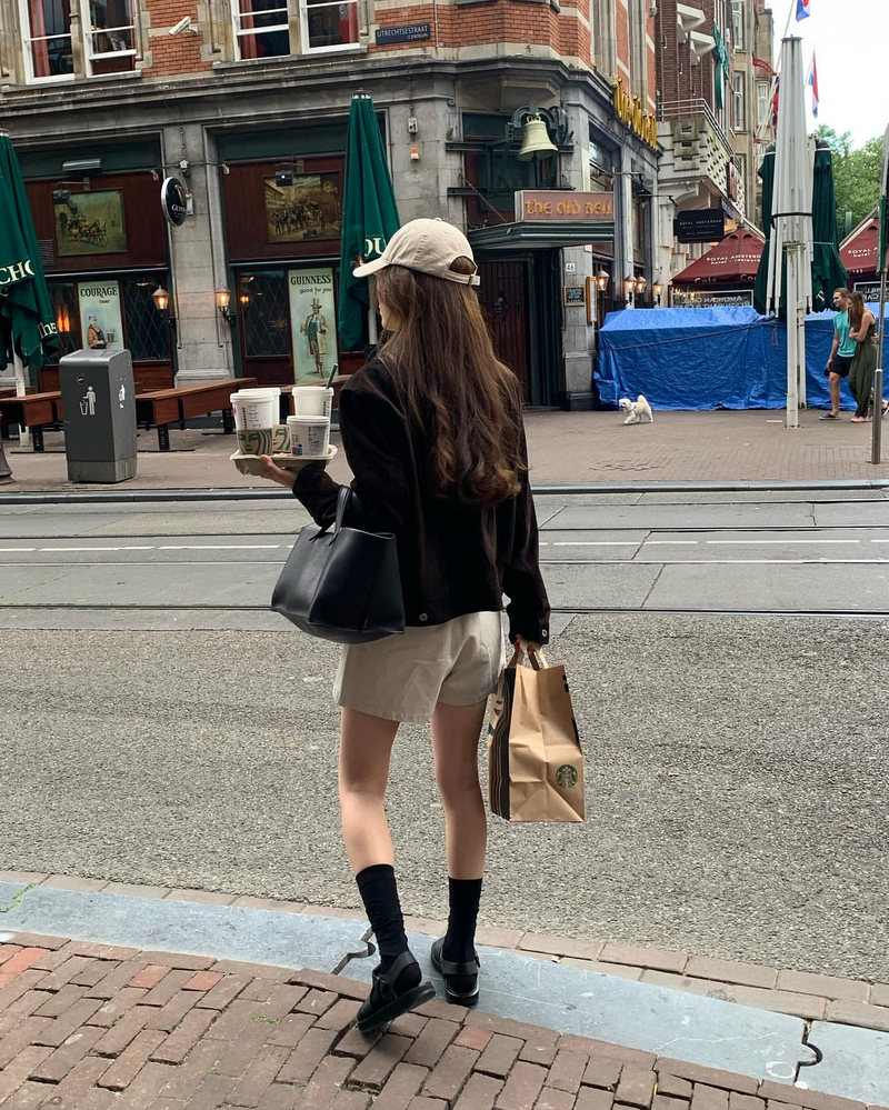 [sale] Studio leather jacket (brown)