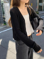 Summer washing black denim