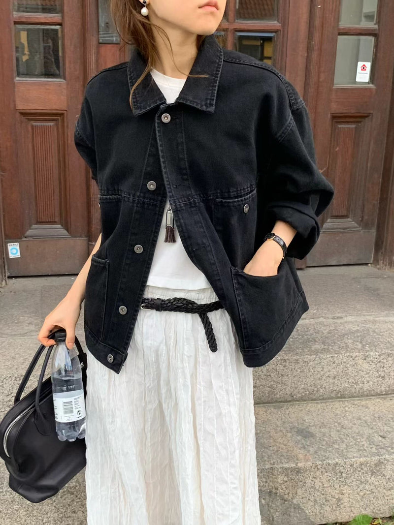 Lead denim jacket