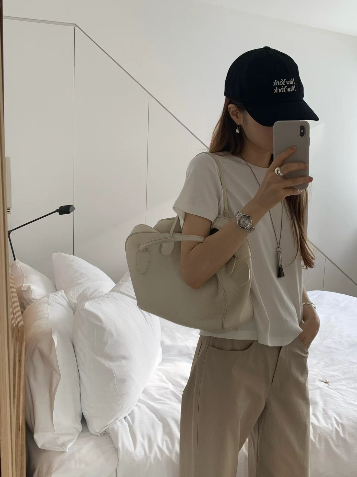 [Instock] Core washing pants (beige/M)