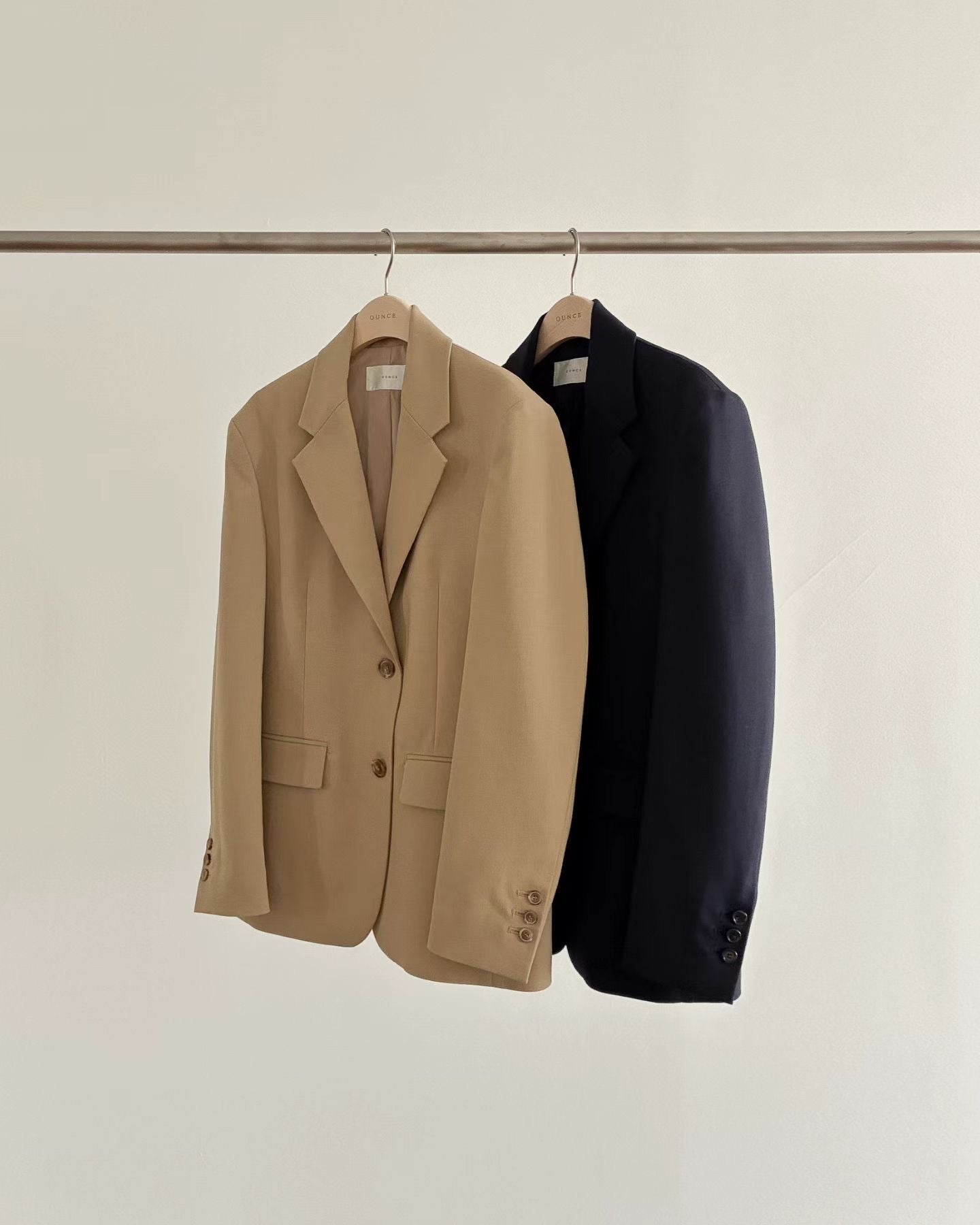 [sale] Acid boxy jacket (navy)