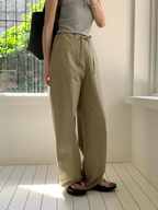 [sale] Pocket washing pants (khaki beige)
