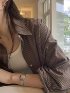 [sale] check shirt