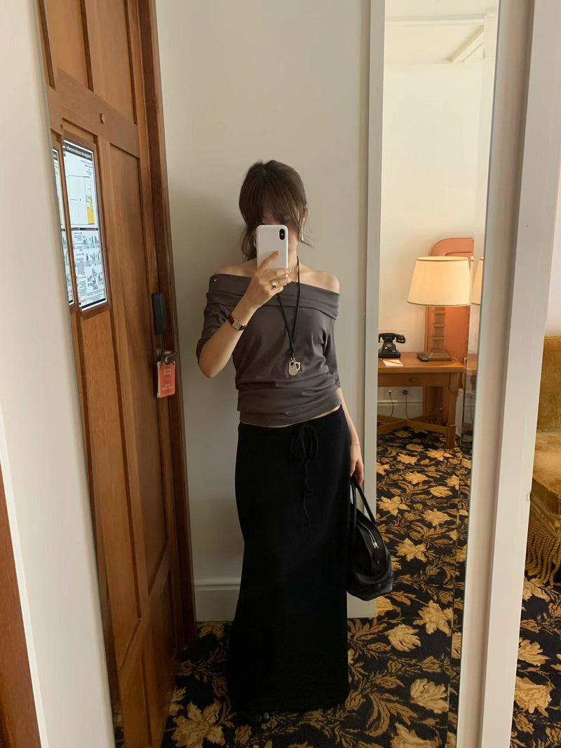 Ray string skirt
