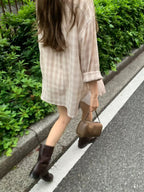 Summer check shirt