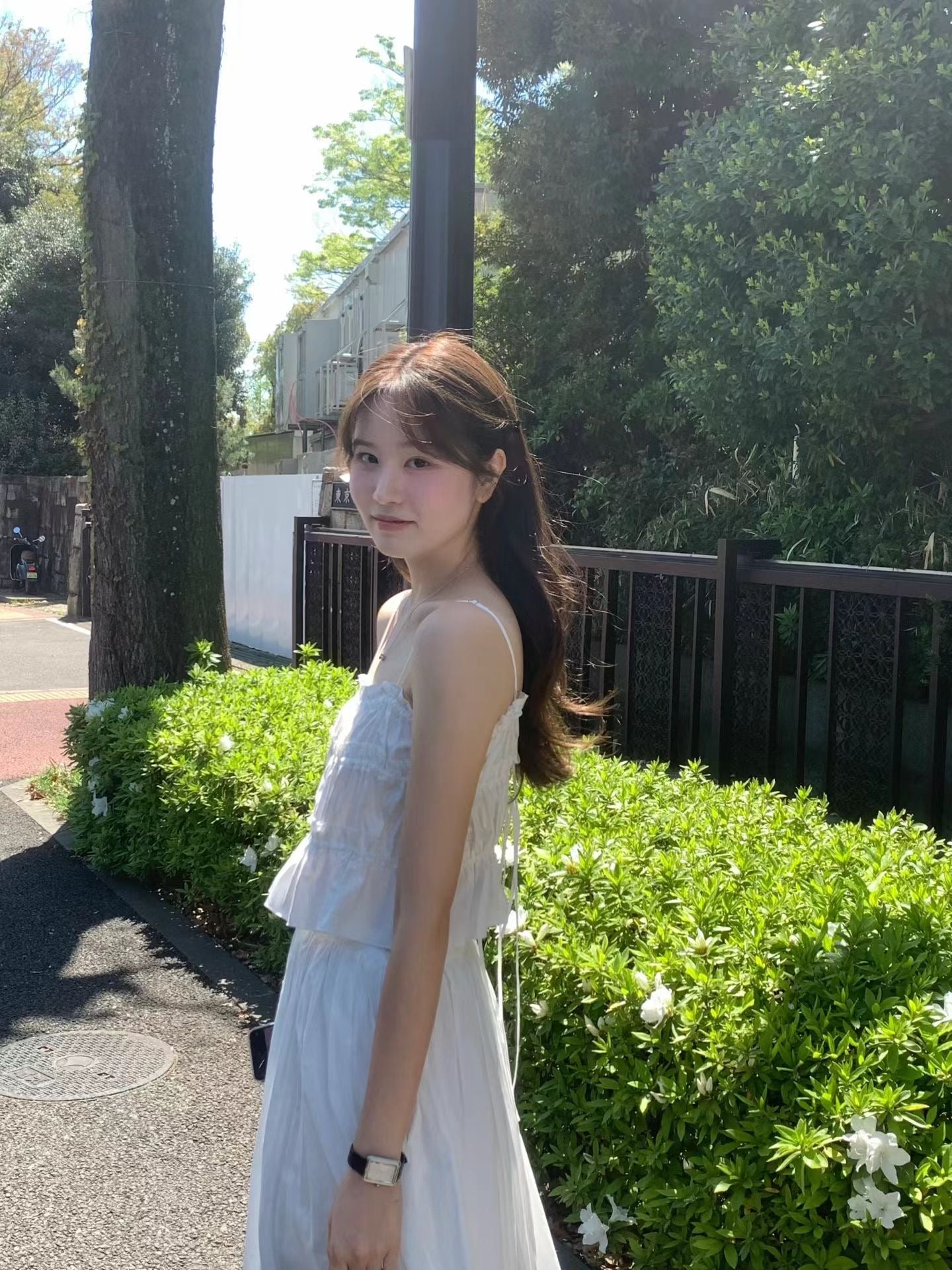 Tiered ribbon blouse