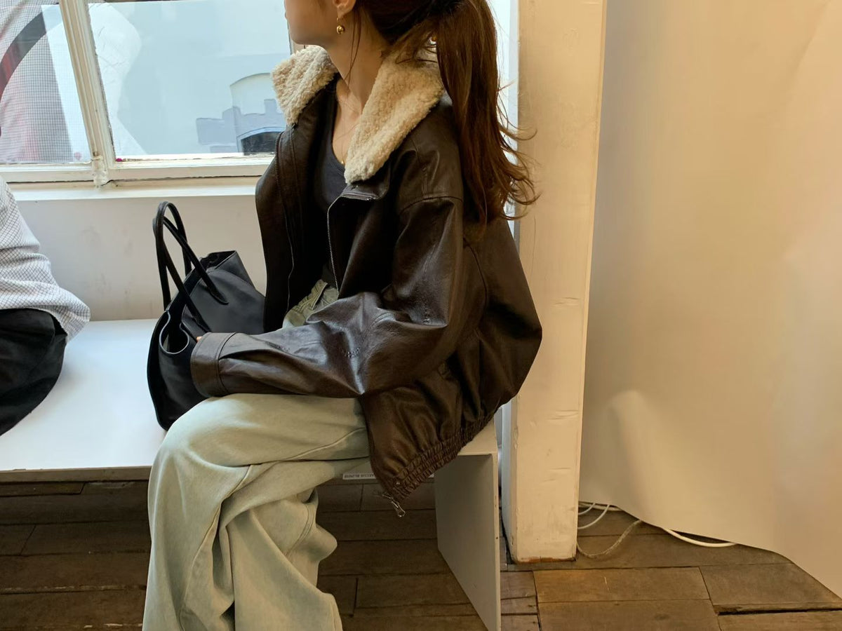 Chloe leather jumper
