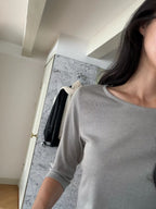 Mori rib tee
