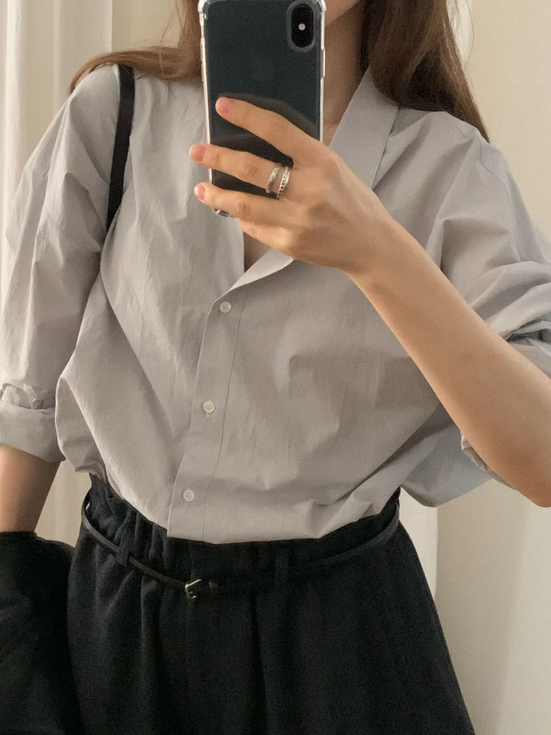 Washed shirt