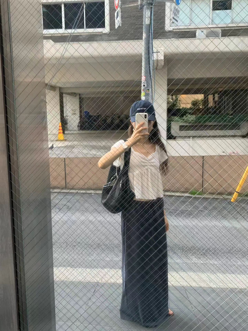 Airy maxi skirt