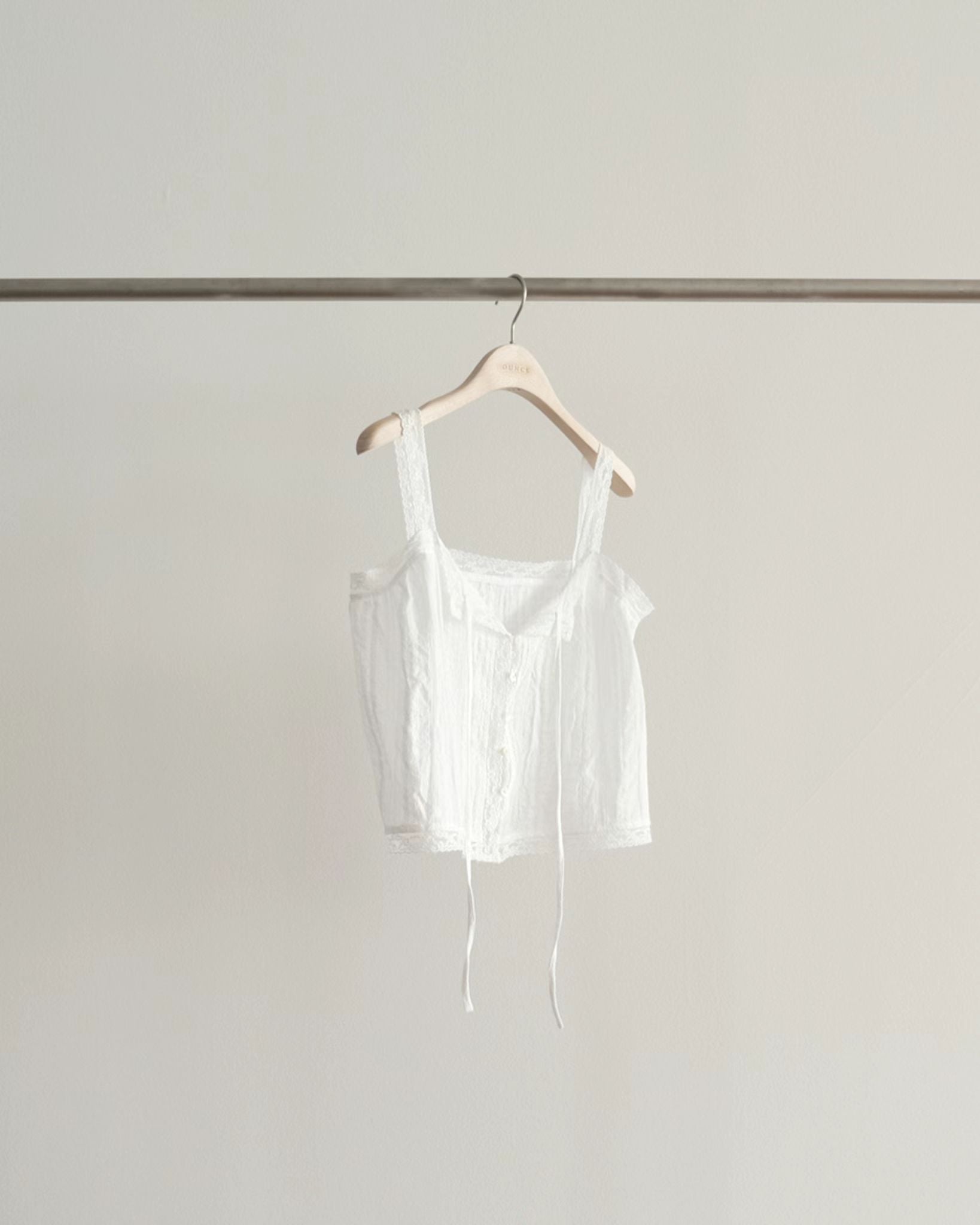 Open lace blouse