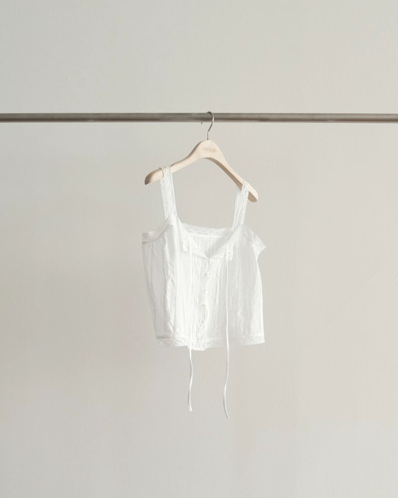 Open lace blouse