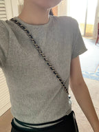 Wrinkle half tee