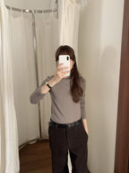 Merino wool pola tee